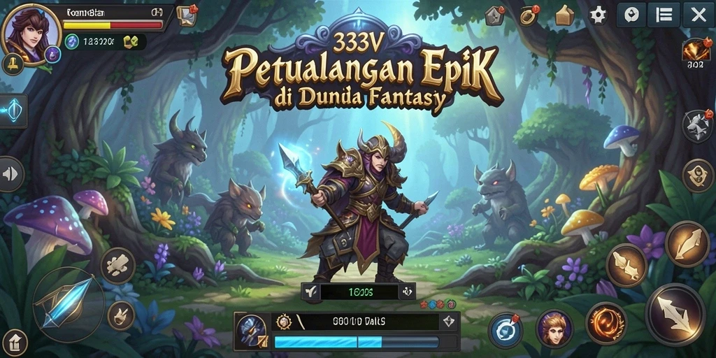Tangkapan layar gameplay yang menampilkan aksi seru dalam RPG.