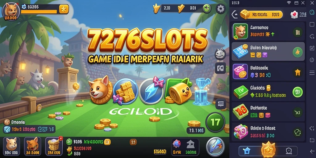 Tampilan gameplay <strong>7276SLOTS</strong> yang seru dan menarik.
