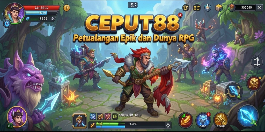 Gameplay seru di CEPAT88 dengan berbagai petualangan RPG.