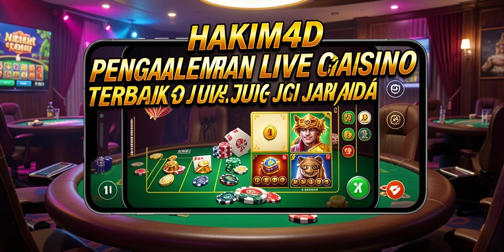 Tampilan gameplay HAKIM4D yang menarik dan interaktif dalam permainan Live Casino.