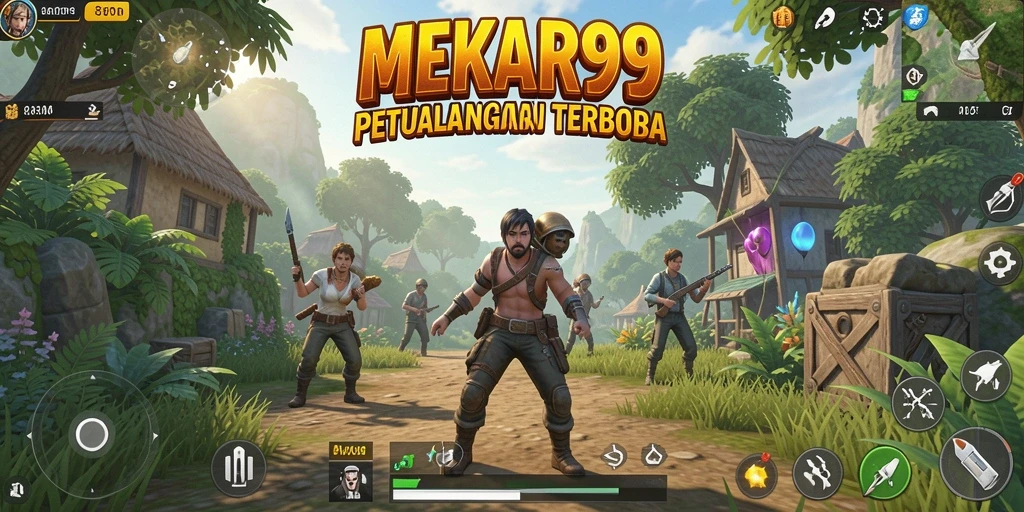 Gameplay seru di dunia terbuka MEKAR99 yang penuh petualangan.