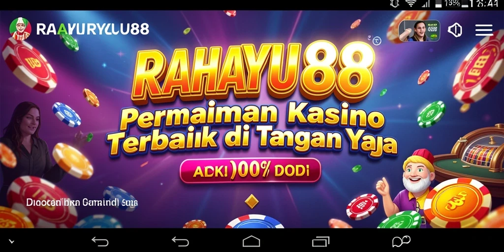 Tampilan menarik dari permainan kasino RAHAYU88 yang mengasyikkan.